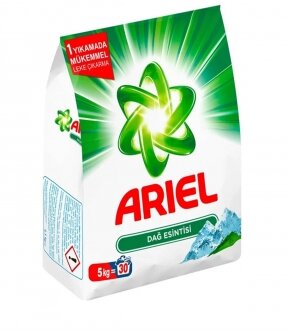 Ariel Dağ Esintisi Toz Çamaşır Deterjanı 5 kg Deterjan kullananlar yorumlar
